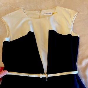 Calvin Klein knee length A-line dress